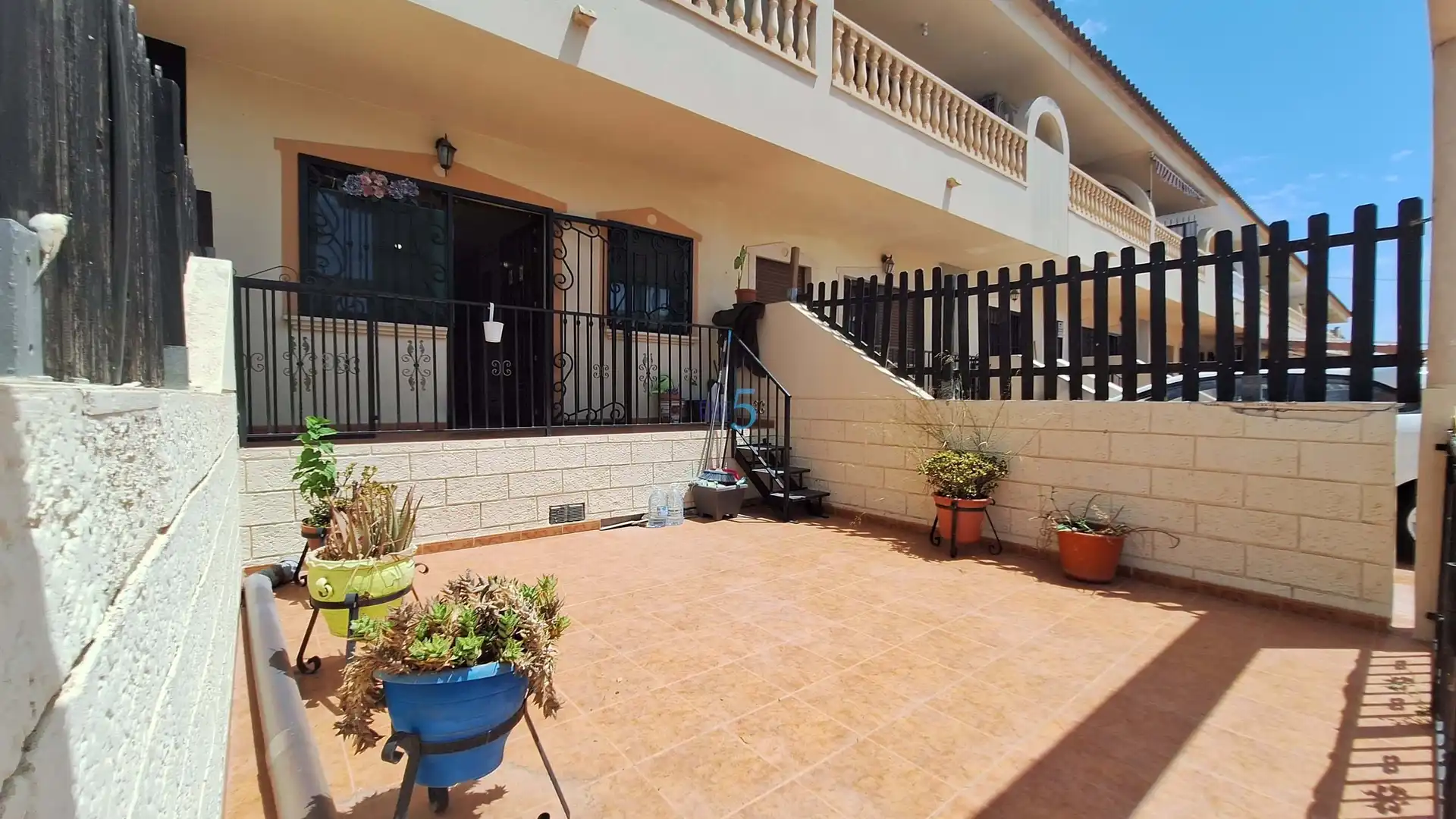 Terrace of Flat for sale in Daya Nueva  with Terrace, Swimming Pool and Balcony