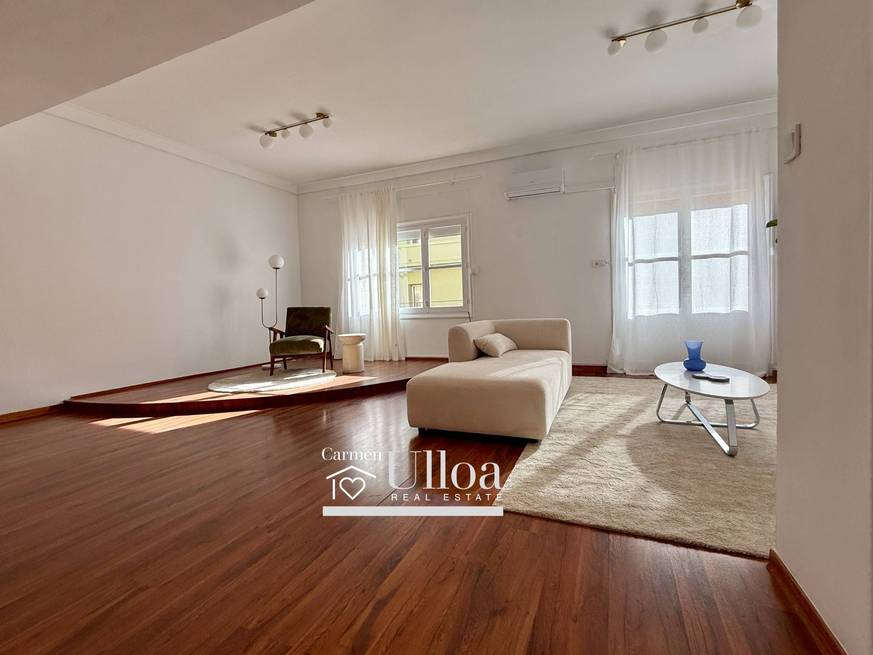 Sala de estar de Apartamento de alquiler en Alicante / Alacant con Calefacción y Balcón