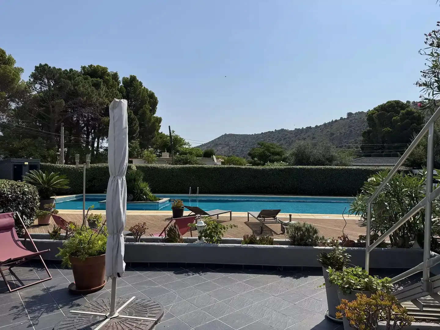 Piscina de Casa o xalet en venda en Colera amb Aire condicionat, Calefacció i Jardí privat