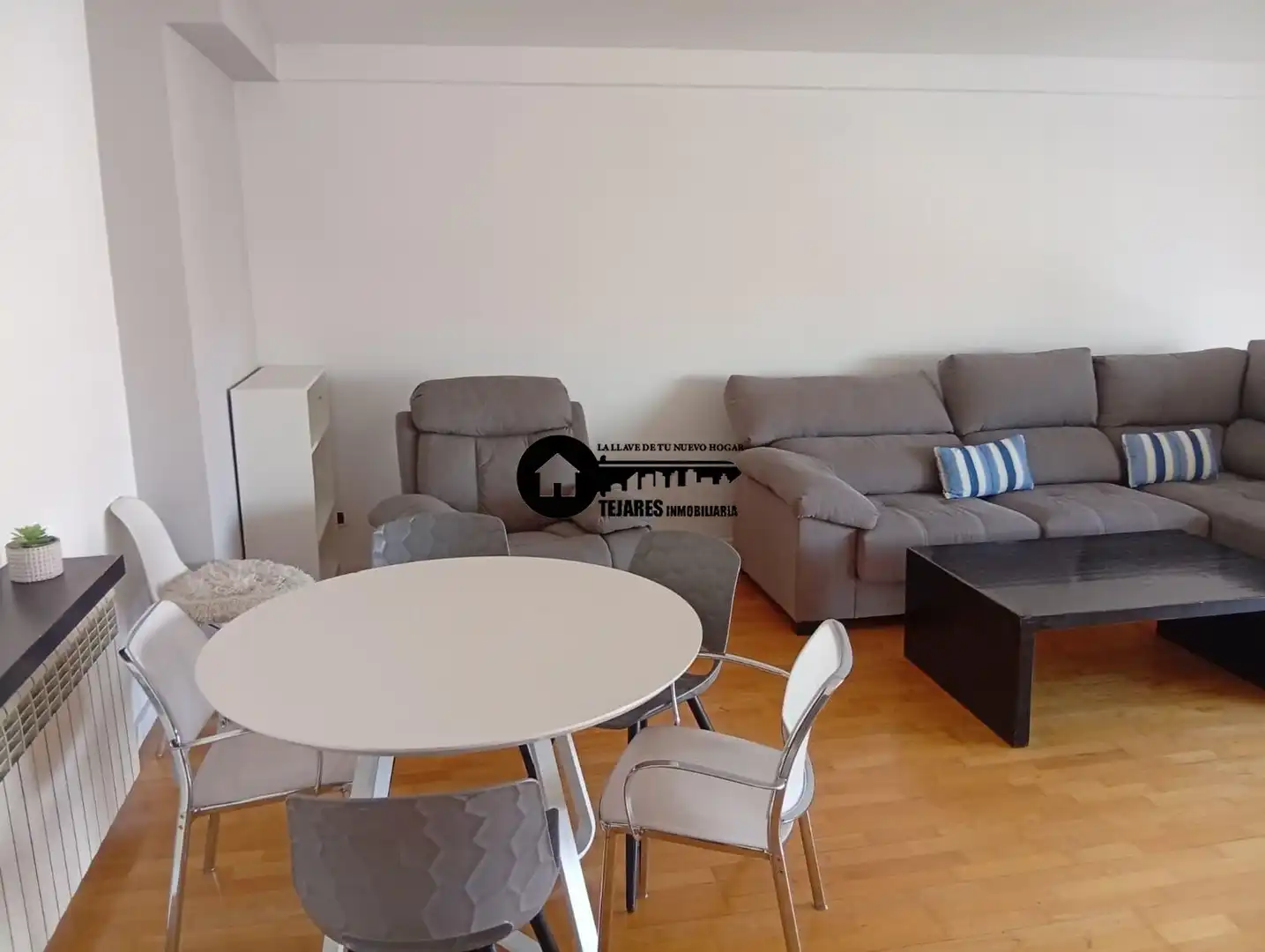 Sala de estar de Piso de alquiler en Albacete con Aire acondicionado, Calefacción y Terraza