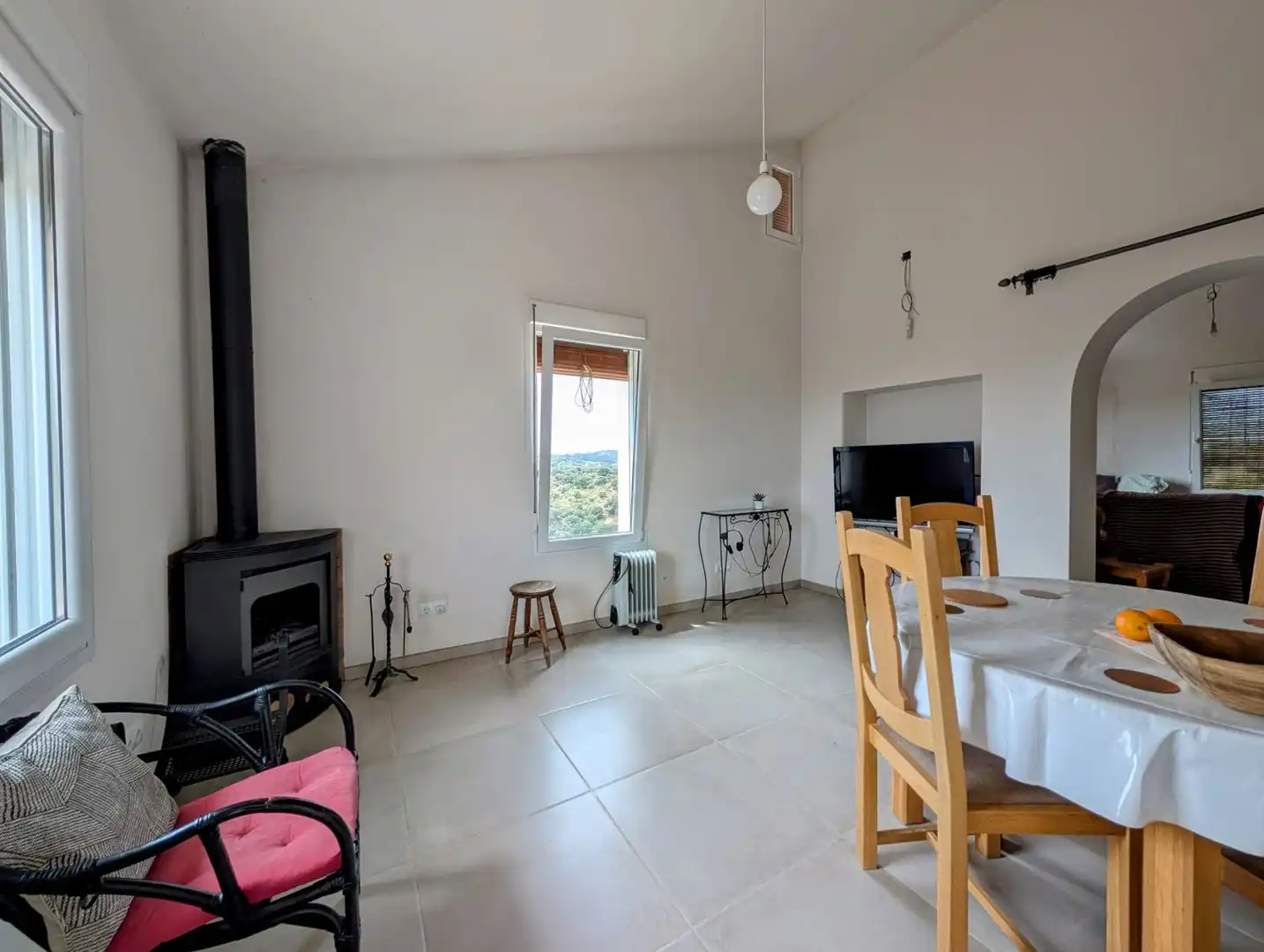 Sala d'estar de Casa o xalet en venda en Loja amb Calefacció, Jardí privat i Terrassa