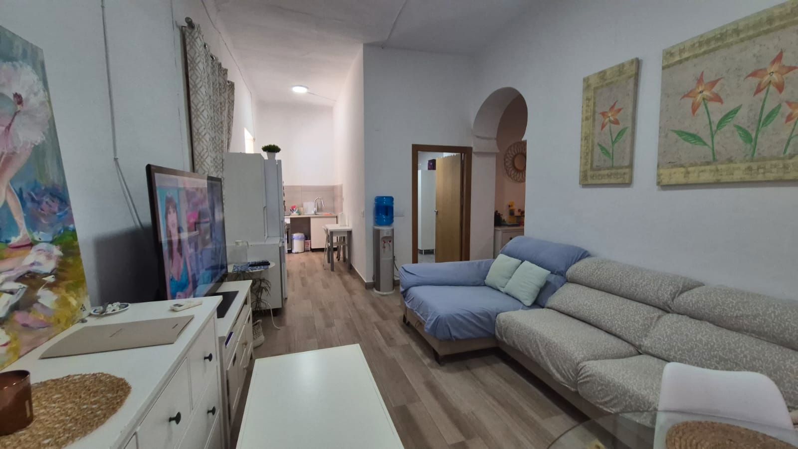 Sala d'estar de Casa o xalet en venda en  Murcia Capital amb Aire condicionat, Jardí privat i Terrassa