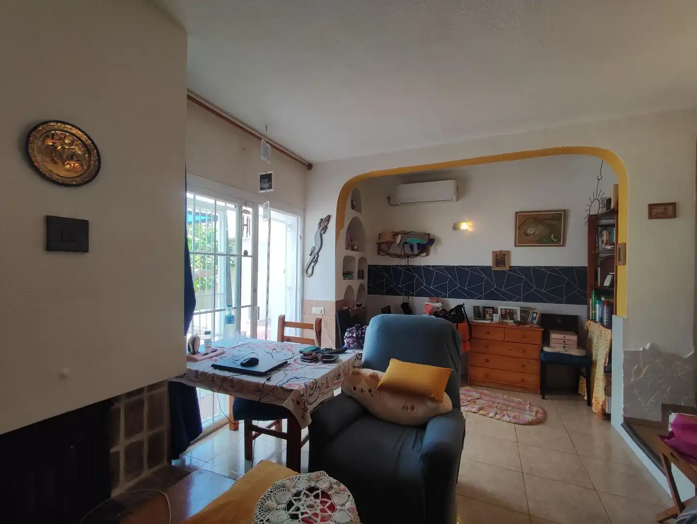 Sala d'estar de Casa o xalet en venda en Sant Josep de sa Talaia amb Aire condicionat, Calefacció i Terrassa