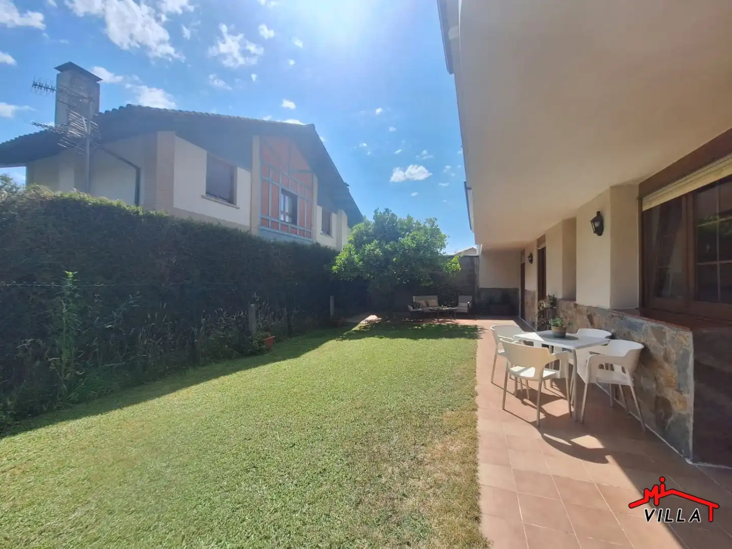 Garden of Ground floor for rent in Liendo  with Heating, Terrace and Furnished