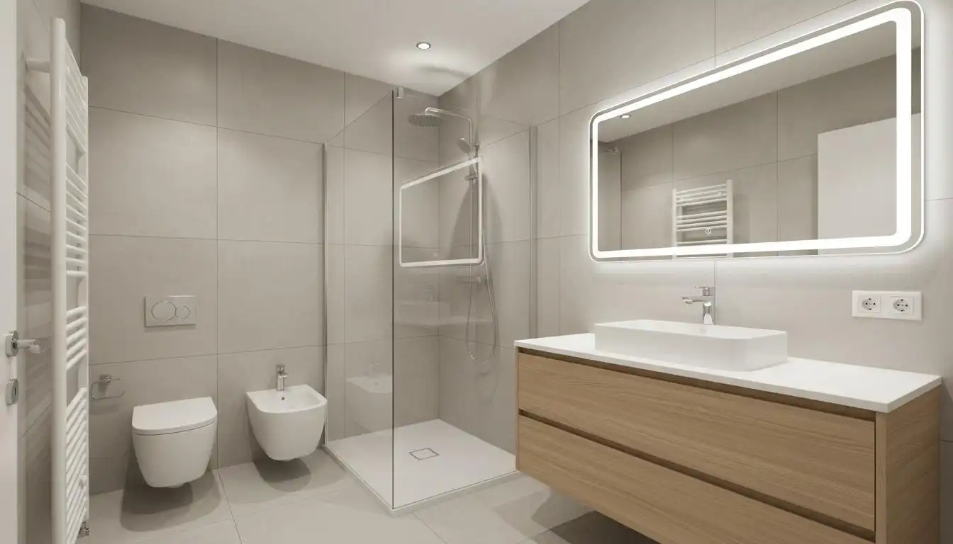Baño de Piso en venta en Vigo  con Calefacción, Parquet y Terraza