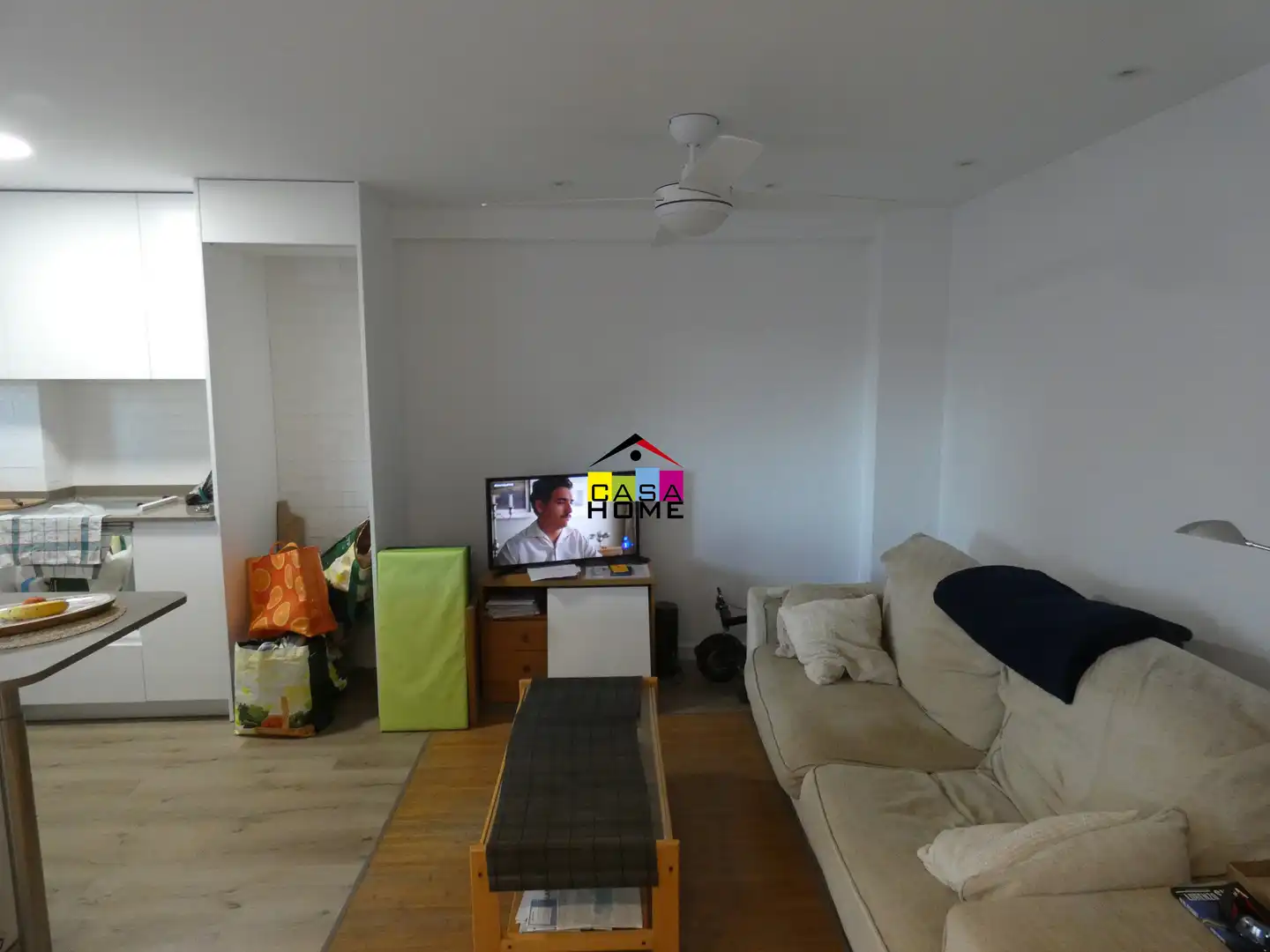 Sala de estar de Apartamento en venta en Benicasim / Benicàssim con Terraza, Amueblado y Piscina comunitaria