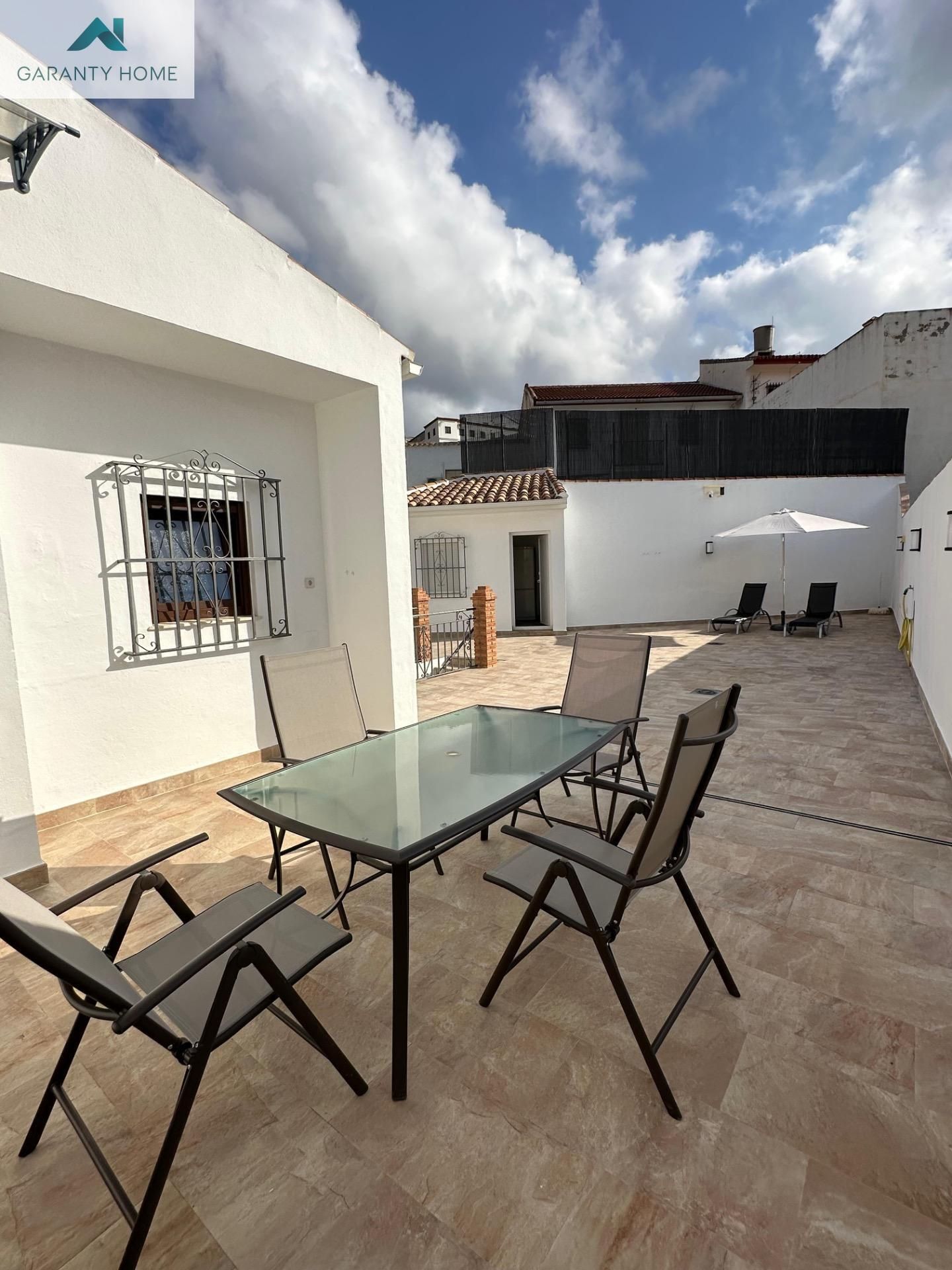 Terrace of Single-family semi-detached to rent in Riogordo  with Air Conditioner and Balcony