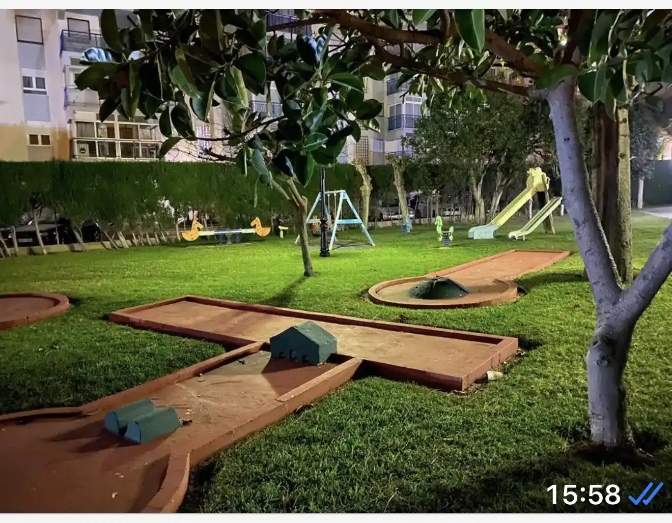 Garten von Wohnungen zur Miete in Benicasim / Benicàssim mit Klimaanlage, Schwimmbad und Balkon
