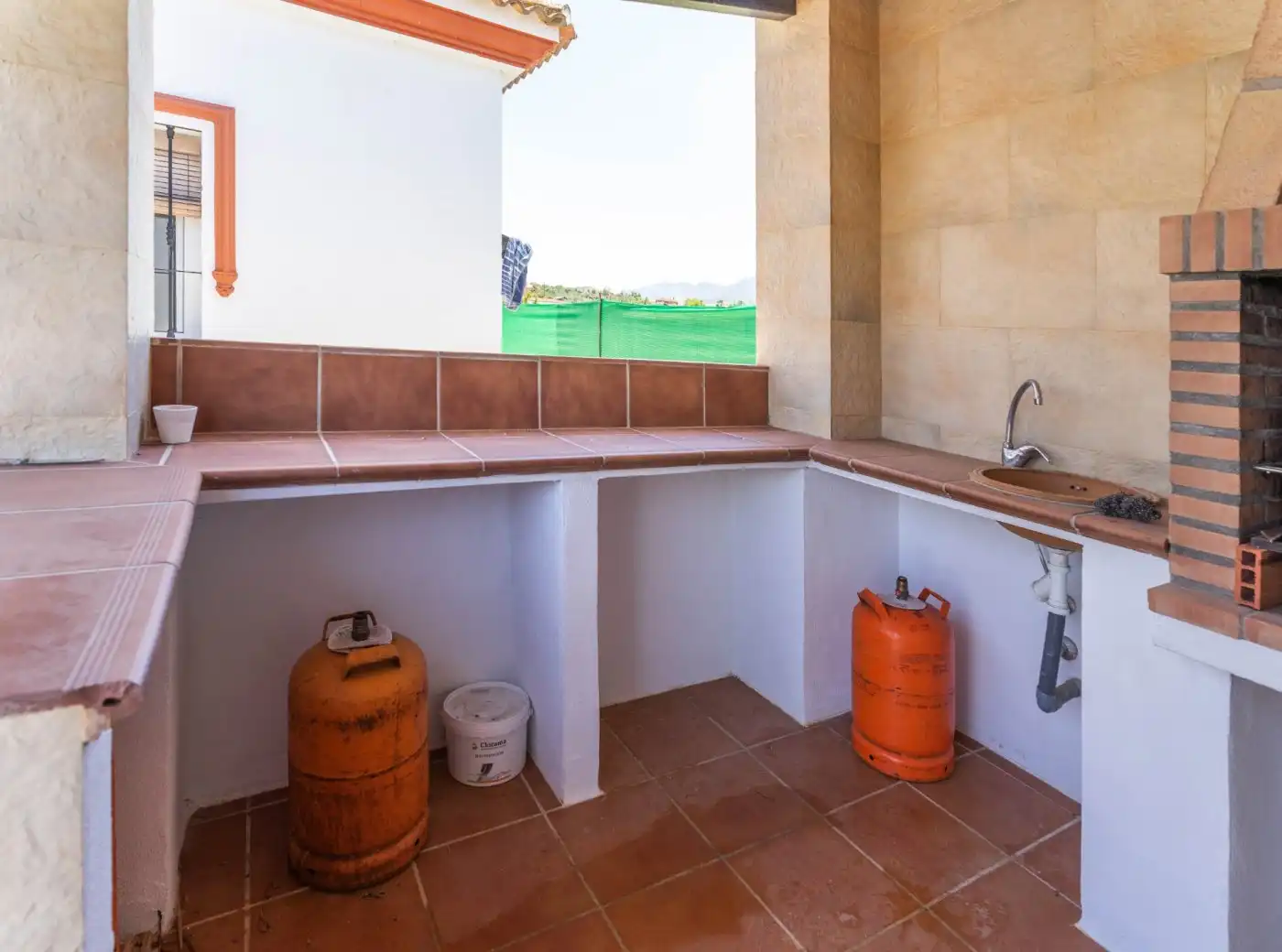 Terrasse von Haus oder Chalet zum Verkauf in Alhaurín El Grande mit Klimaanlage, Privatgarten und Terrasse