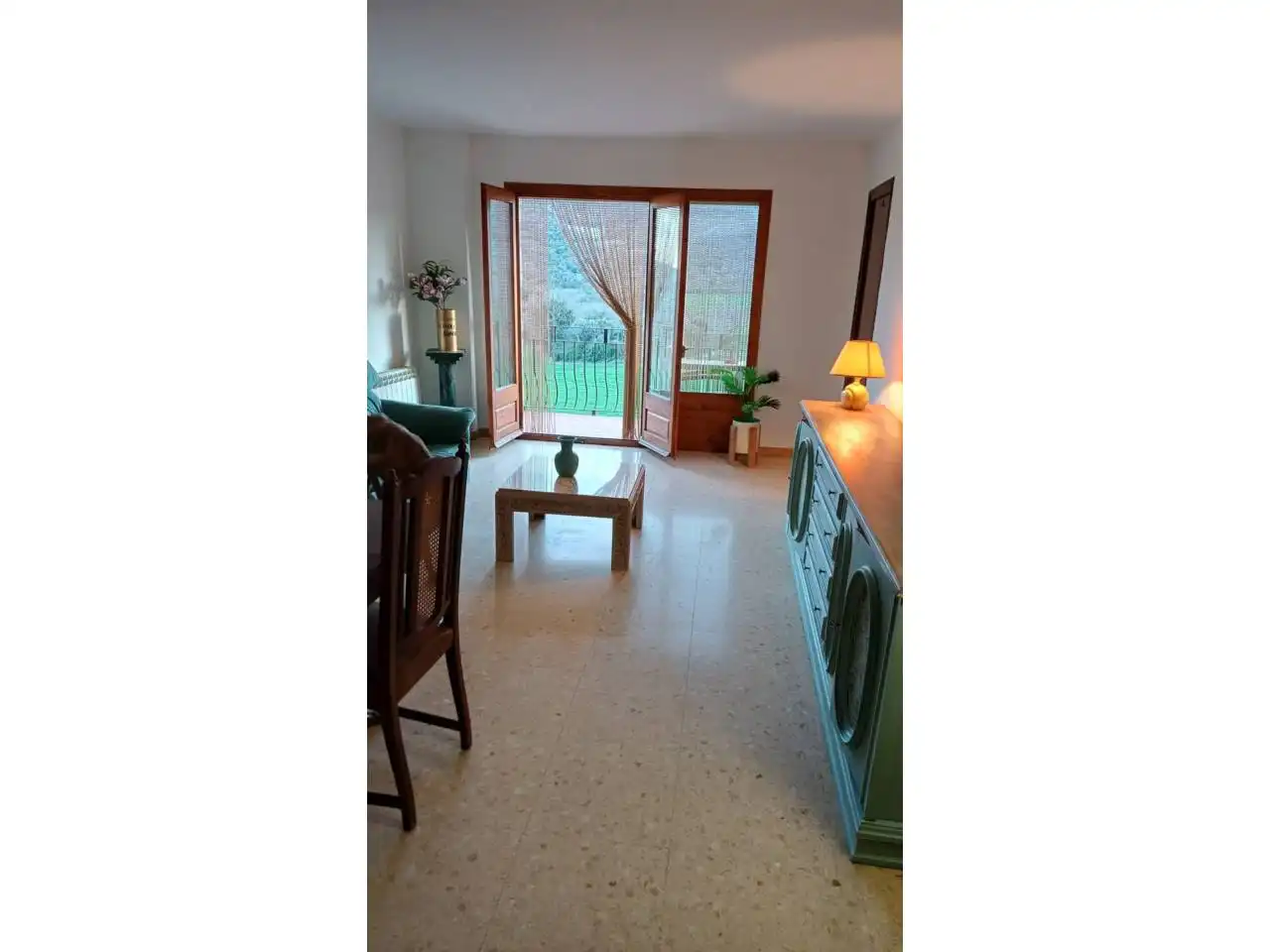 Sala de estar de Casa o chalet de alquiler en Vilanova de Meià con Calefacción, Terraza y Amueblado