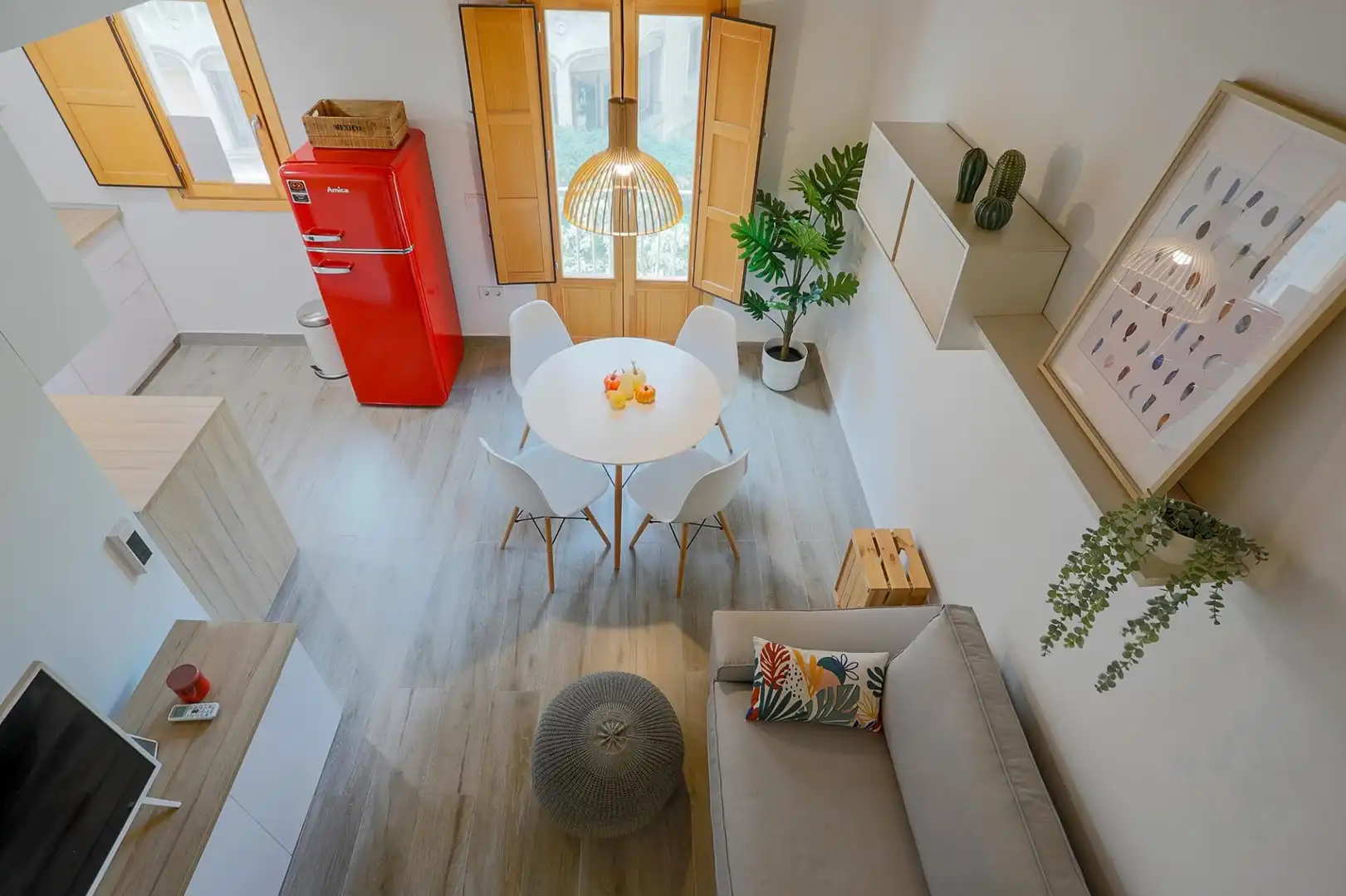 Sala d'estar de Dúplex de lloguer en Ciutat Vella