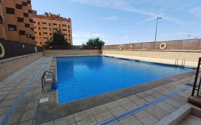 Swimming pool of Flat for sale in  Madrid Capital  with Air Conditioner