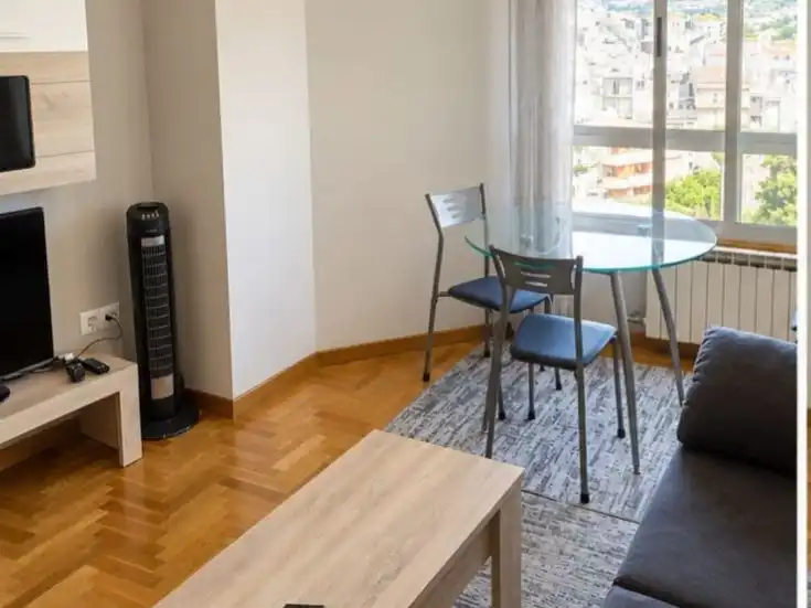 Living room of Apartments for rent in Vigo   with Heating, Parquet flooring and Storage room