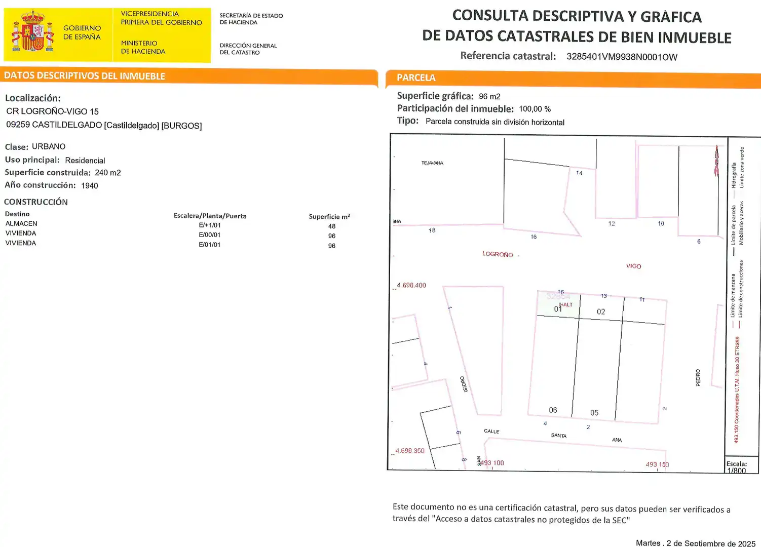 Houses for sale in Castildelgado  with Storage room and Furnished
