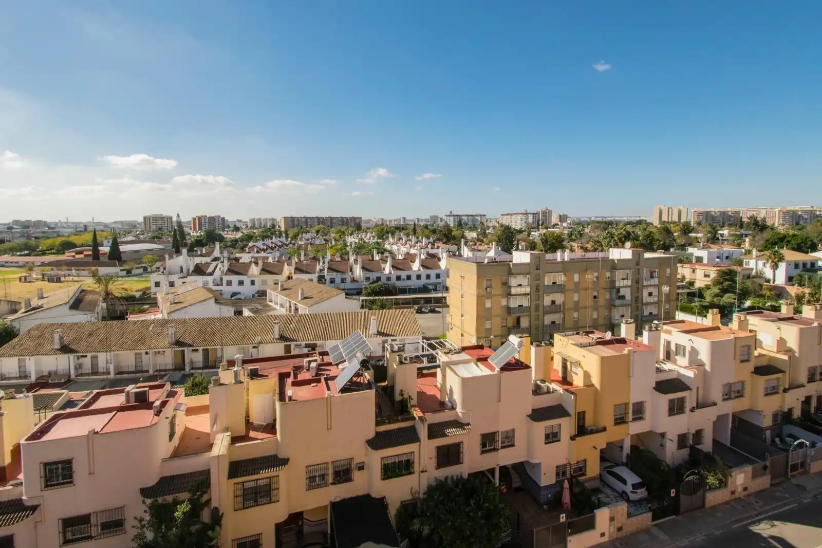 Exterior view of Attic for sale in Sevilla  with Air Conditioner, Heating and Parquet flooring