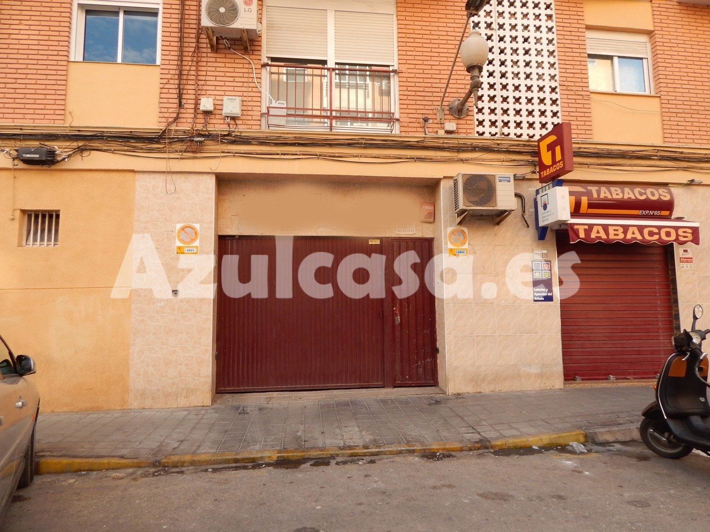 Vista exterior de Garatge en venda en Alicante / Alacant
