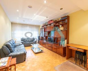 Living room of Flat for sale in Oviedo   with Heating, Parquet flooring and Terrace