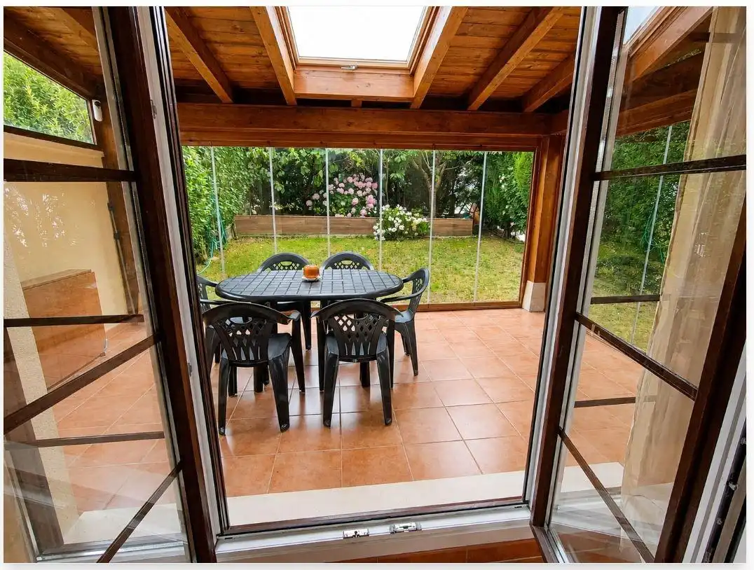 Terraza de Casa adosada en venta en Santillana del Mar con Calefacción, Jardín privado y Trastero
