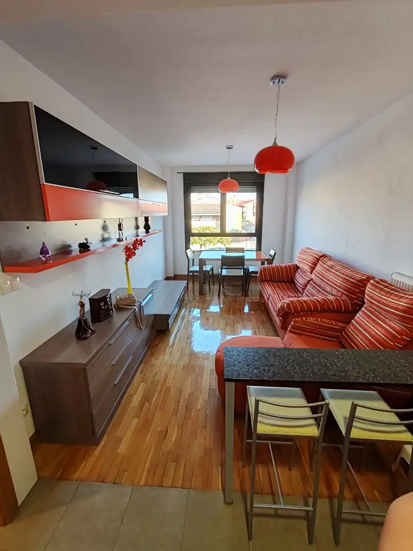 Sala de estar de Piso de alquiler en Caparroso, Navarra