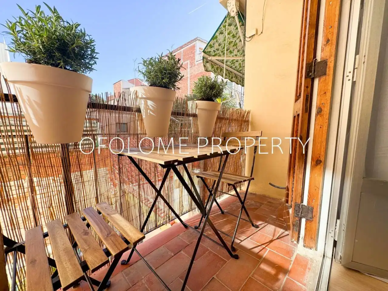 Balcony of Flat for sale in Barcelona  with Air Conditioner, Heating and Parquet flooring
