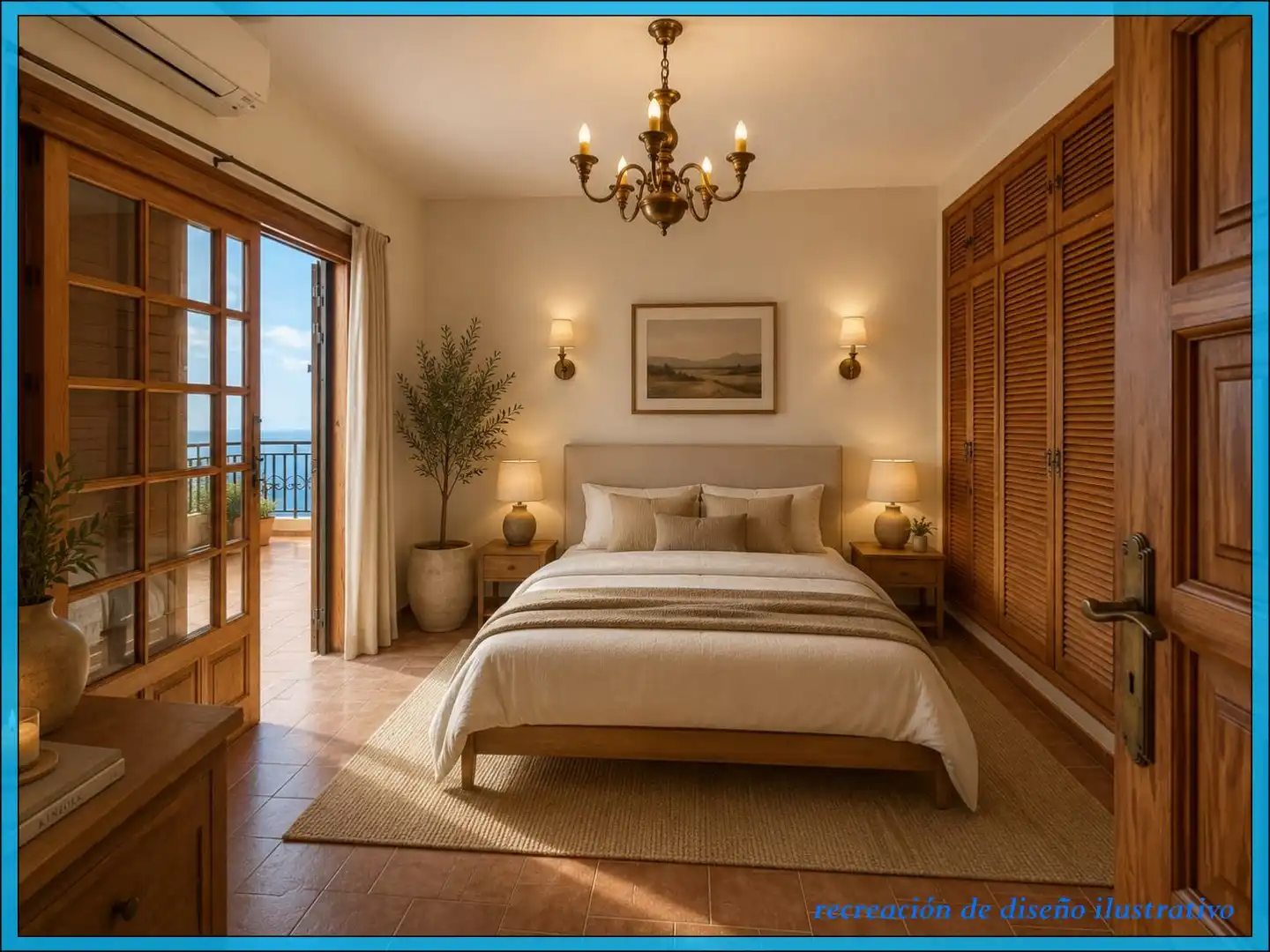 Habitación de Casa o chalet en venta en El Rosario con Aire acondicionado, Jardín privado y Terraza
