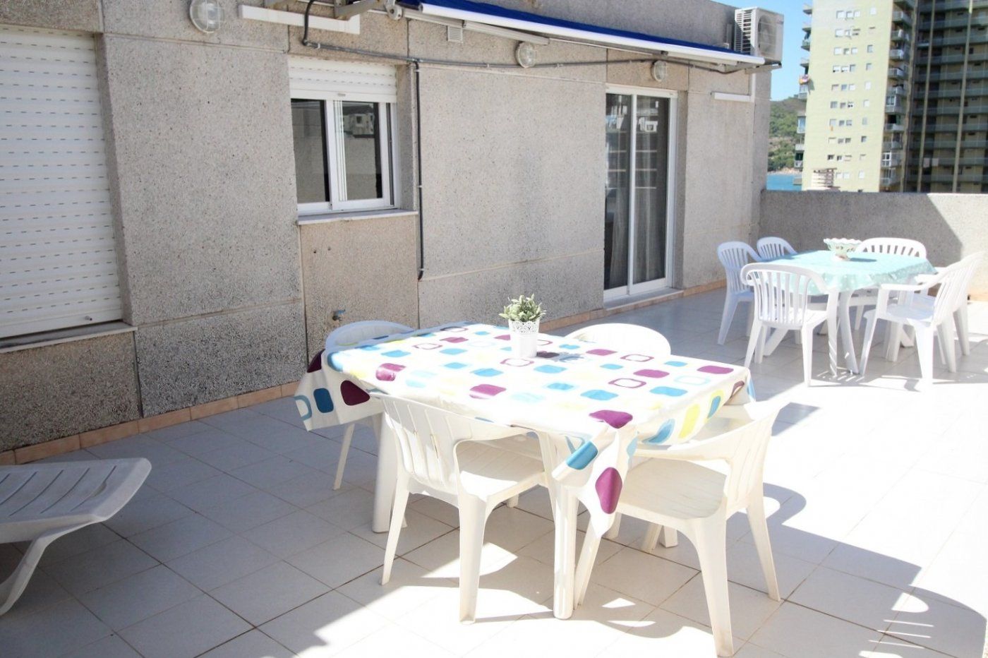 Terrace of Apartment to rent in Oropesa del Mar / Orpesa  with Air Conditioner, Heating and Terrace