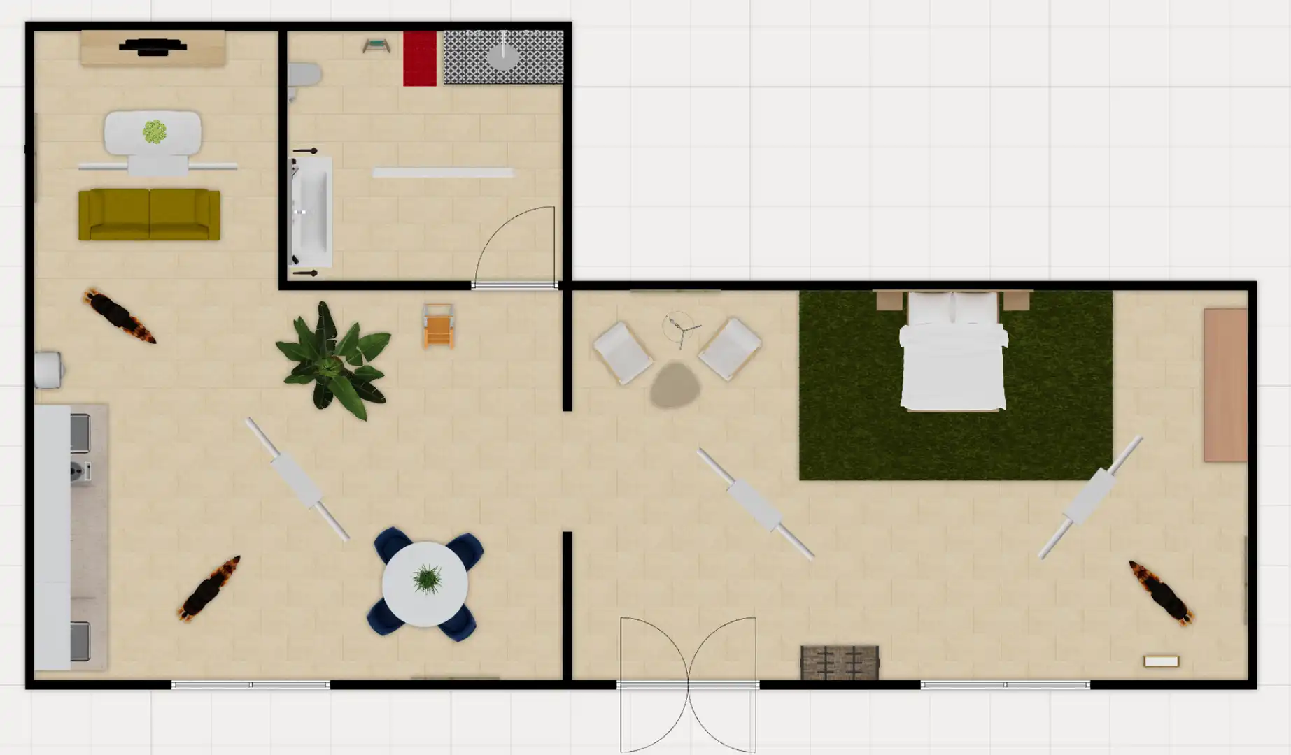 Habitación de Casa o chalet en venta en Alajeró con Jardín privado, Terraza y Trastero