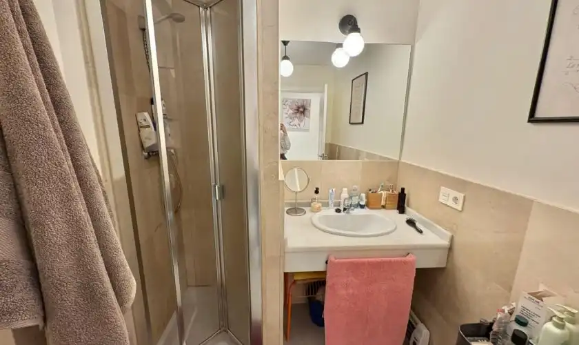 Bathroom of Flat for sale in Carboneras  with Air Conditioner, Terrace and Storage room