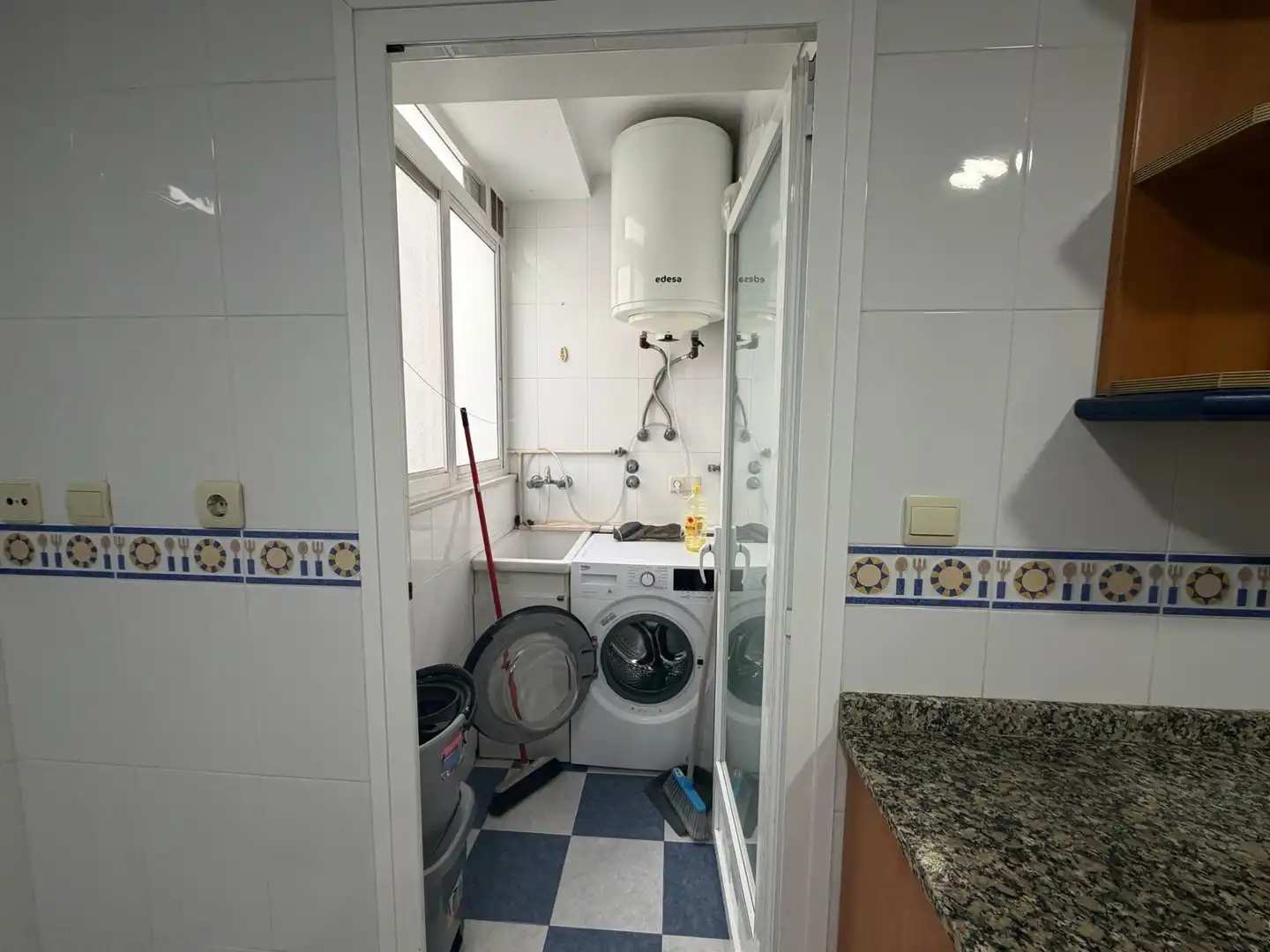 Cuina de Apartament de lloguer en Albalat dels Sorells amb Aire condicionat, Calefacció i Terrassa