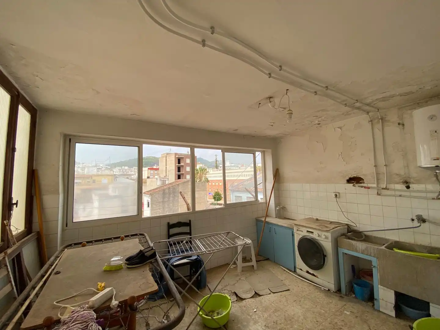 Kitchen of Flat for sale in Oliva  with Balcony