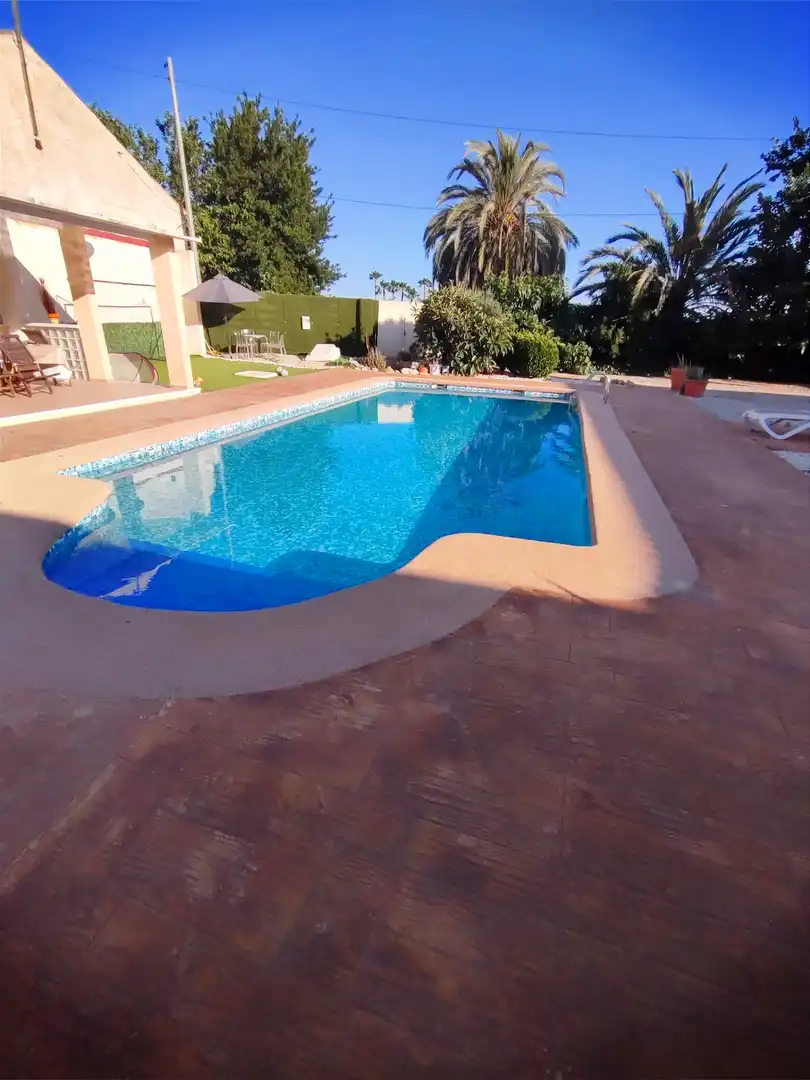 Piscina de Casa o chalet en venta en Almoradí con Aire acondicionado y Alarma