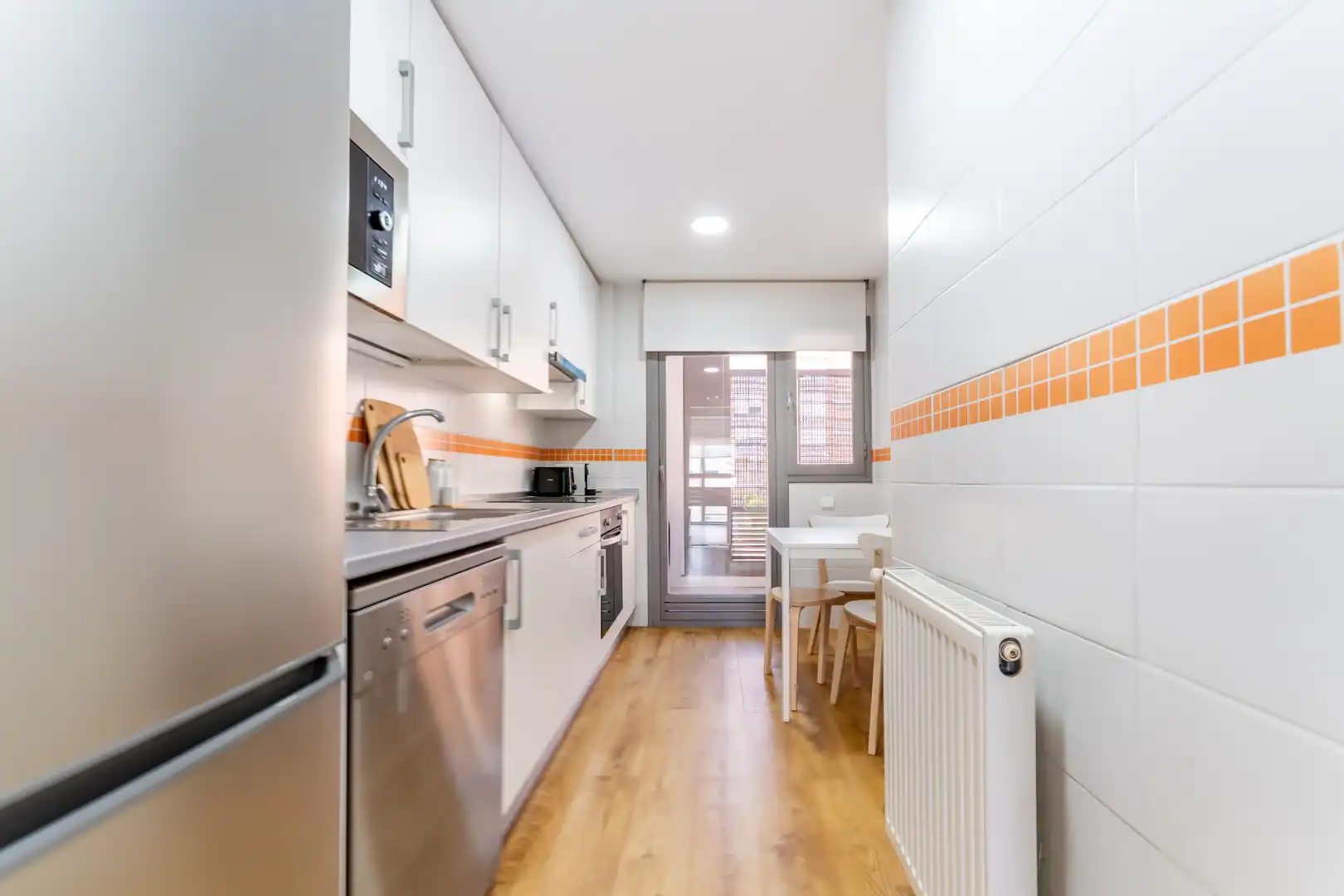 Cuina de Pis de lloguer en Madrid amb Aire condicionat, Calefacció i Parquet