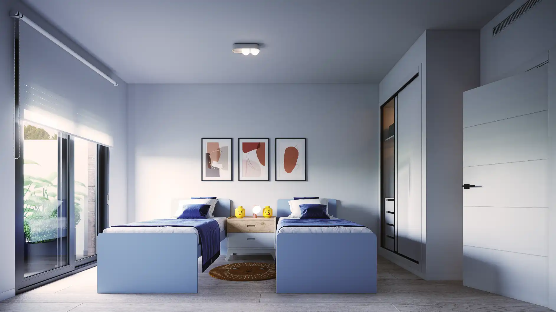 Habitación de Casa adosada en venta en Torre-Pacheco con Piscina