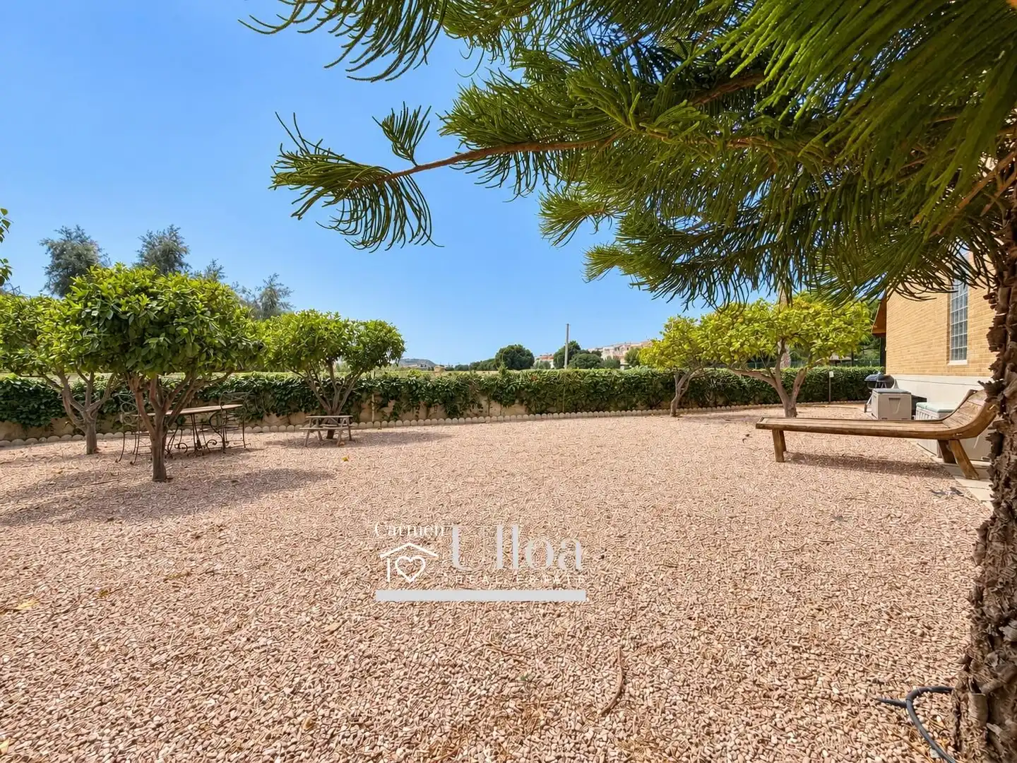 Jardín de Casa o chalet en venta en Alicante / Alacant con Aire acondicionado, Calefacción y Jardín privado