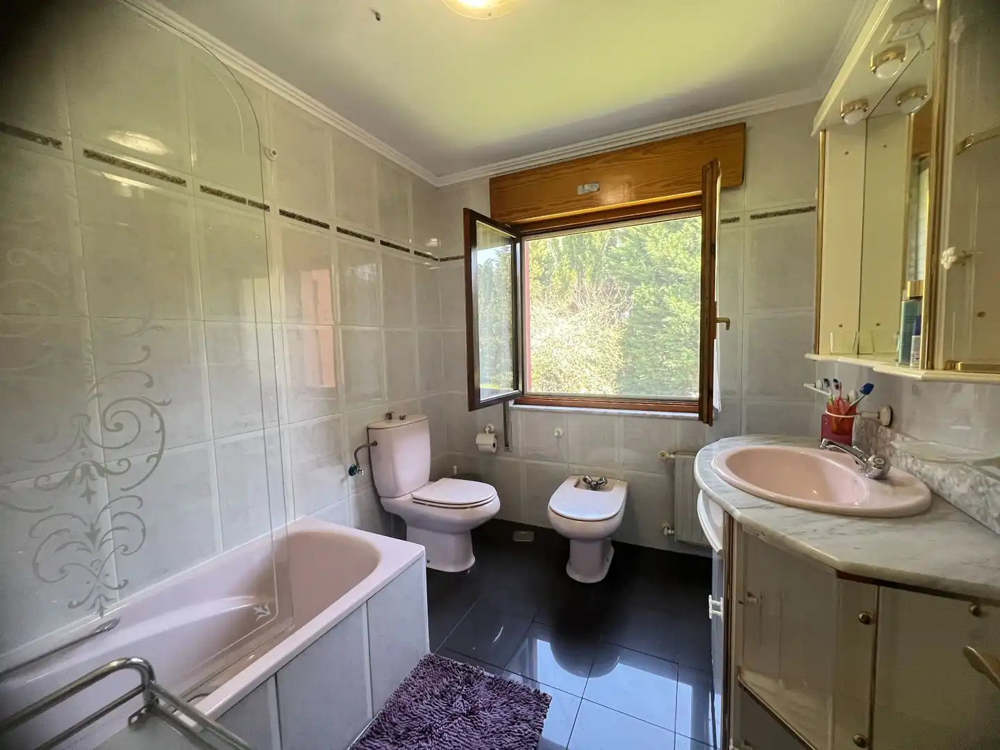 Baño de Casa o chalet en venta en Cangas de Onís con Calefacción, Jardín privado y Amueblado