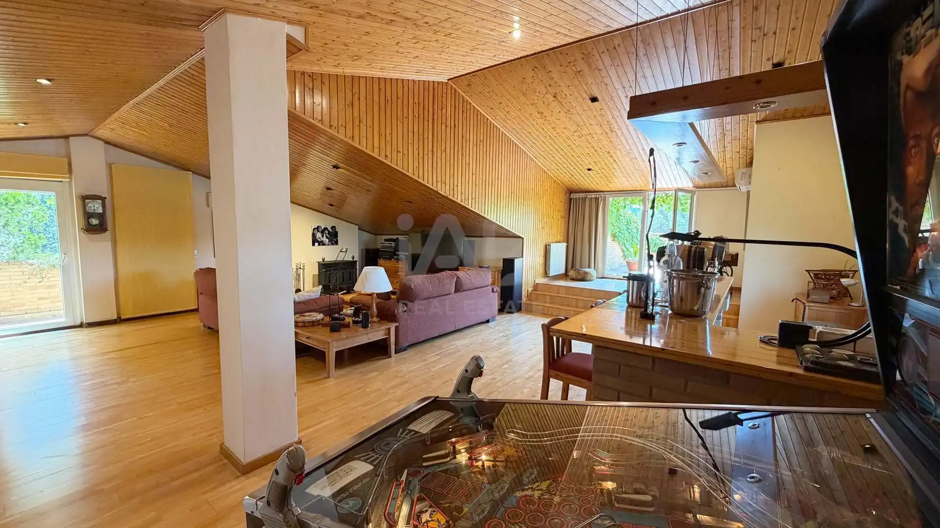 Sala de estar de Casa o chalet en venta en Sant Cugat del Vallès con Aire acondicionado, Calefacción y Terraza
