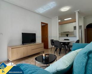 Living room of Flat for sale in Torrevieja  with Terrace, Furnished and Community pool