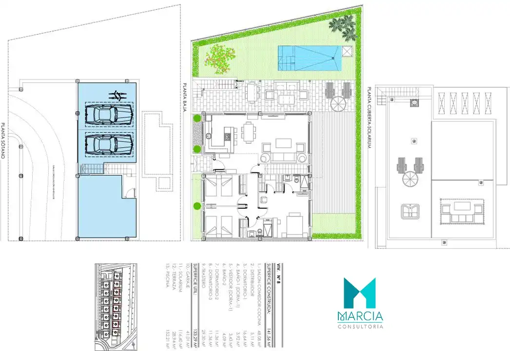 Villa mit Pool zum Verkauf in Nueva Torrevieja - Aguas Nuevas, imagen 6