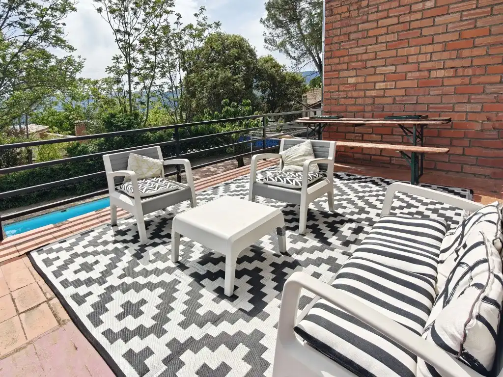 Terraza de Casa o chalet en venta en La Puebla de Castro