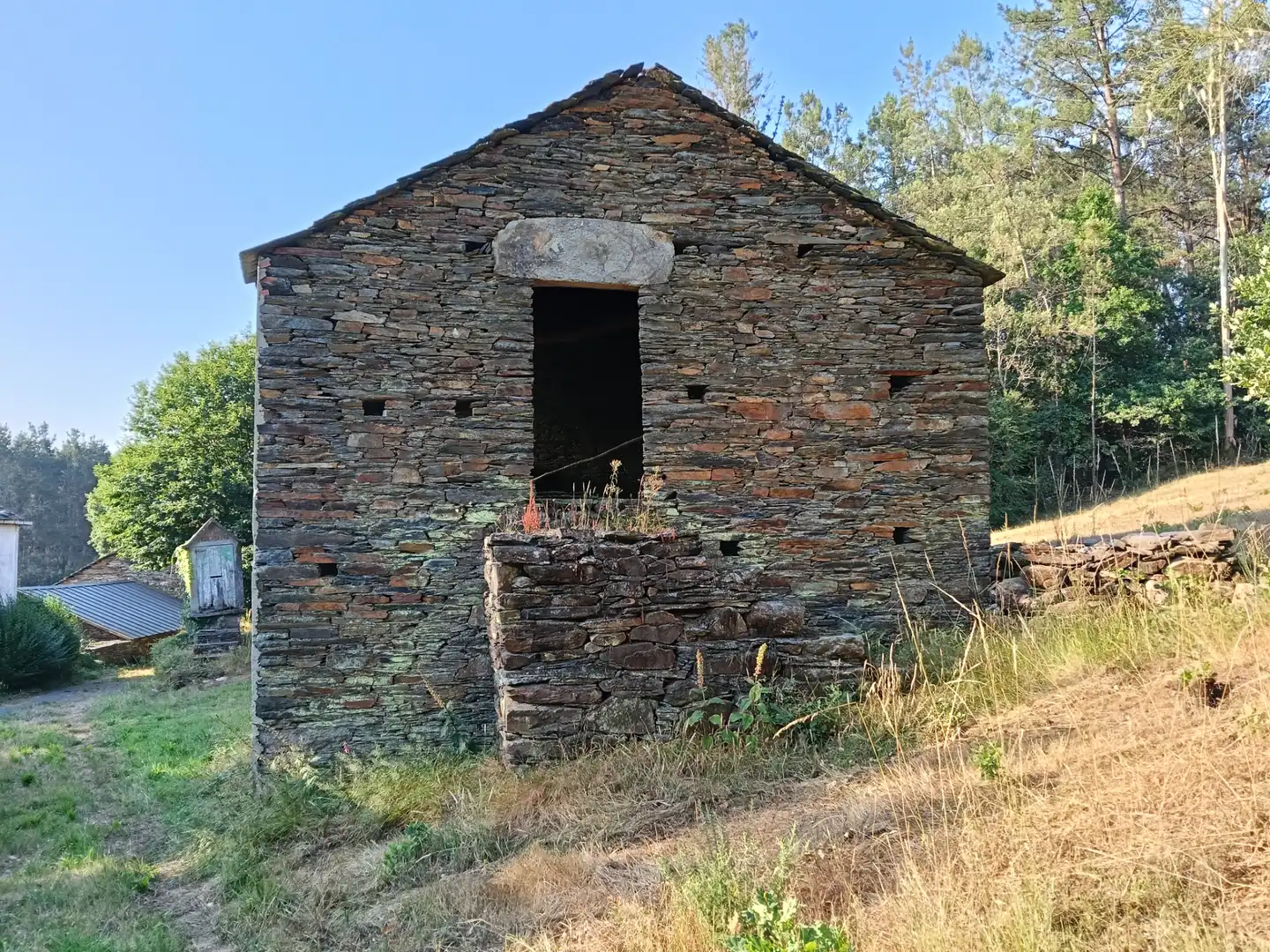 Exterior view of Houses for sale in Guitiriz  with Private garden and Storage room