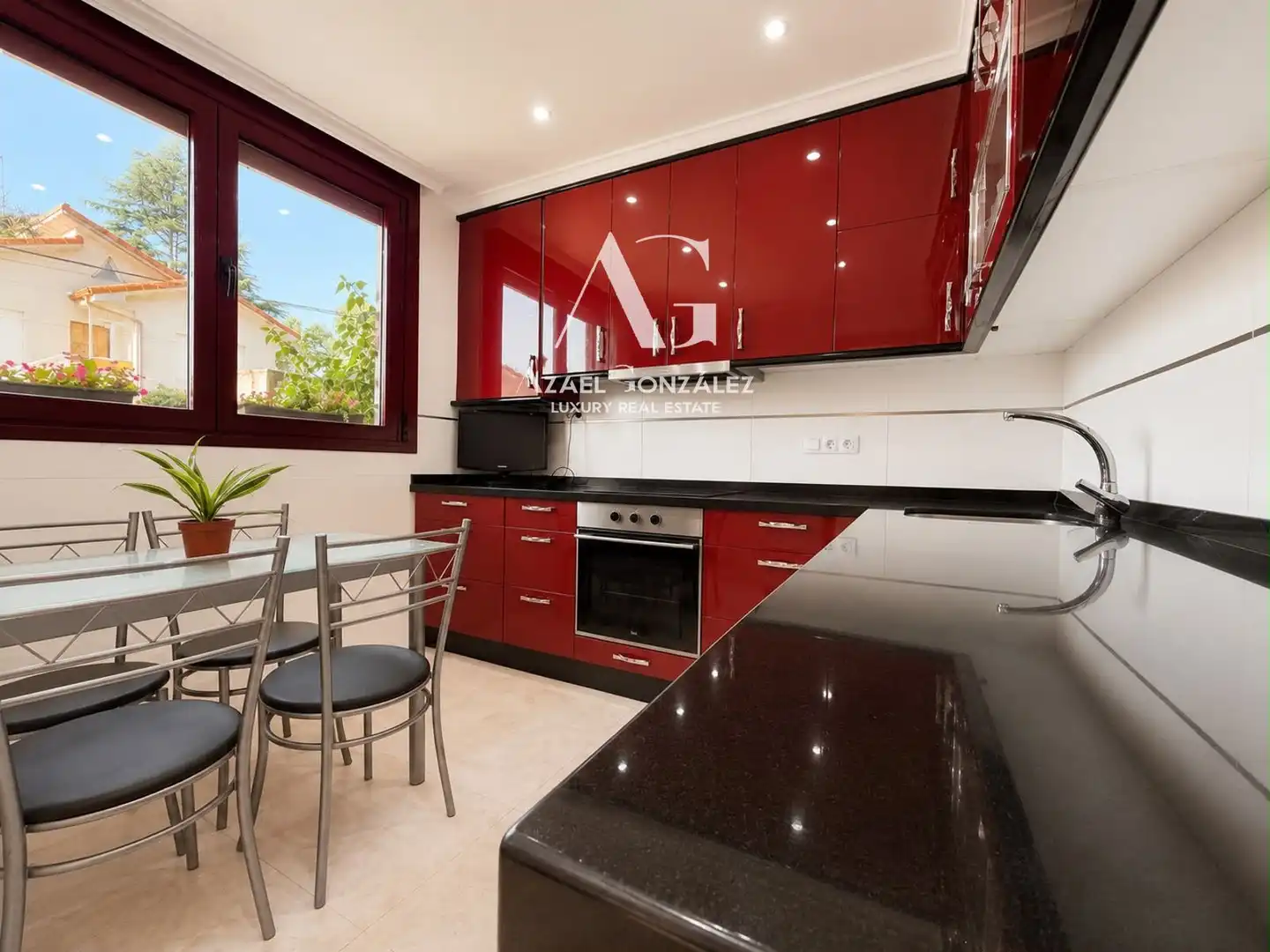 Kitchen of Detached homes for sale in Castañeda  with Heating, Terrace and Alarm