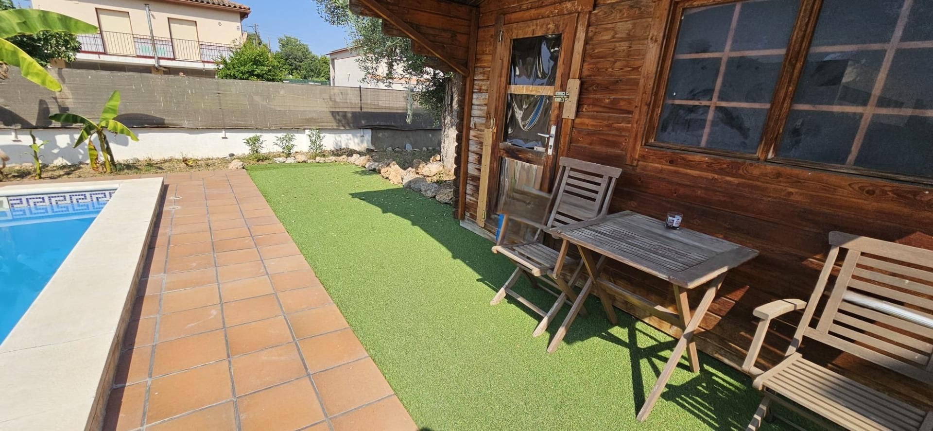Terrace of House or chalet for sale in Santa Eulàlia de Ronçana  with Air Conditioner, Heating and Private garden