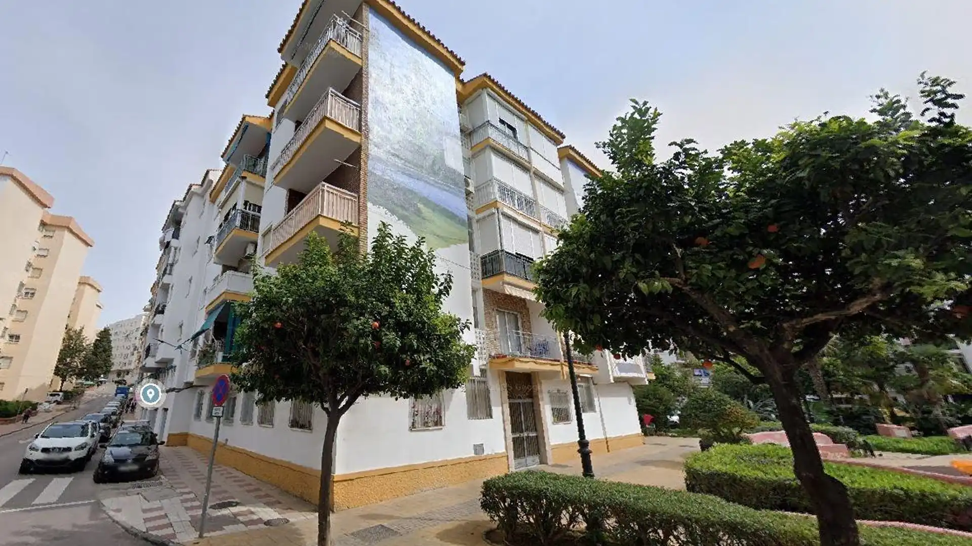 Vista exterior de Piso en venta en Estepona
