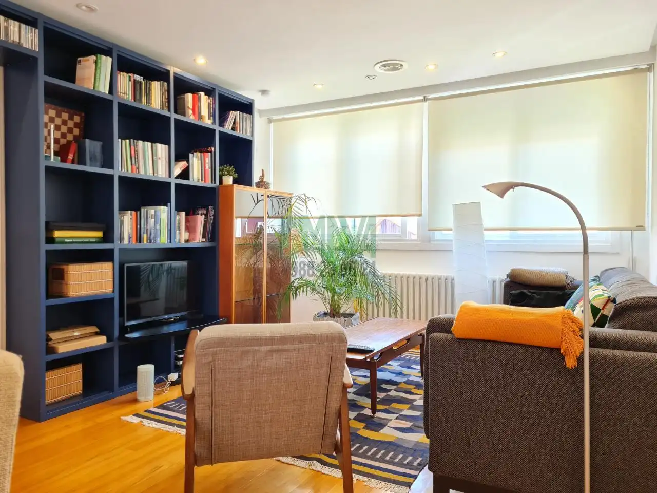 Sala de estar de Apartamento de alquiler en Ourense Capital  con Calefacción y Amueblado