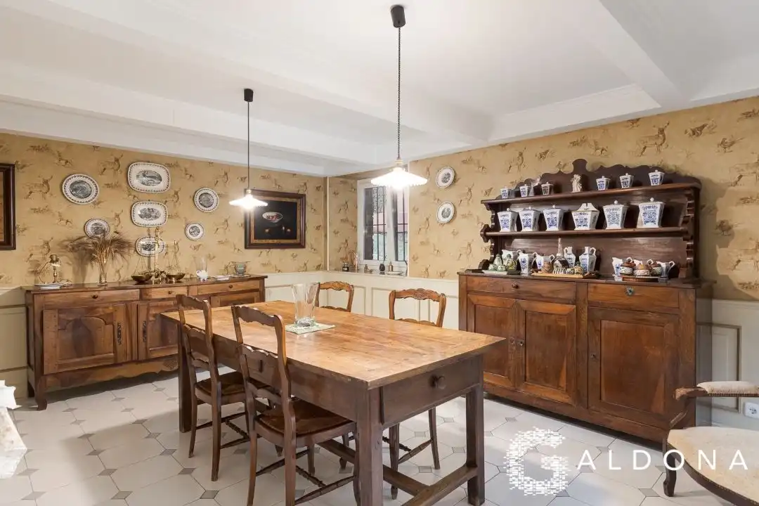 Cuina de Casa o xalet en venda en Donostia - San Sebastián  amb Calefacció, Jardí privat i Terrassa