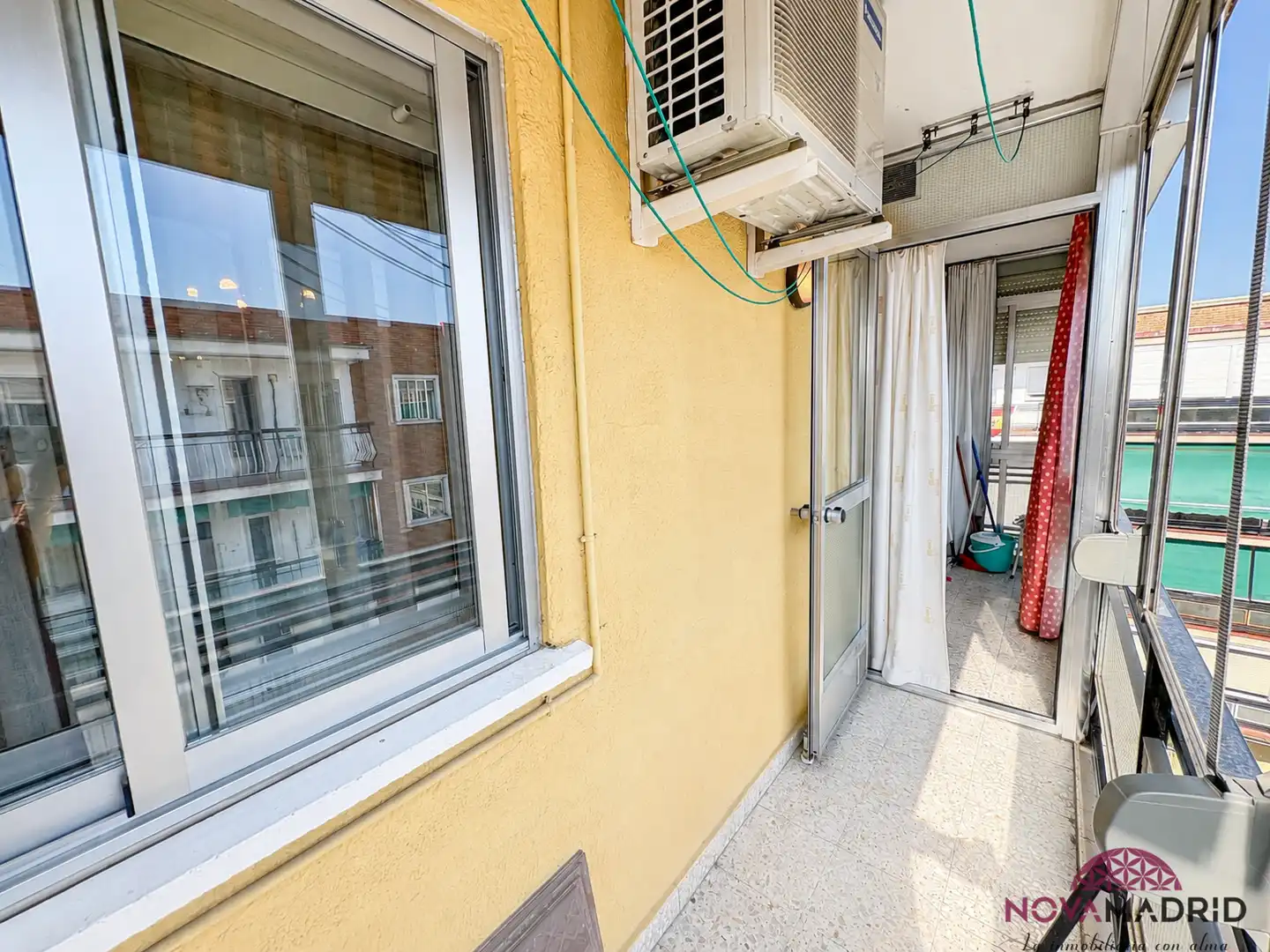Balcony of Flat for sale in Leganés  with Air Conditioner, Heating and Terrace