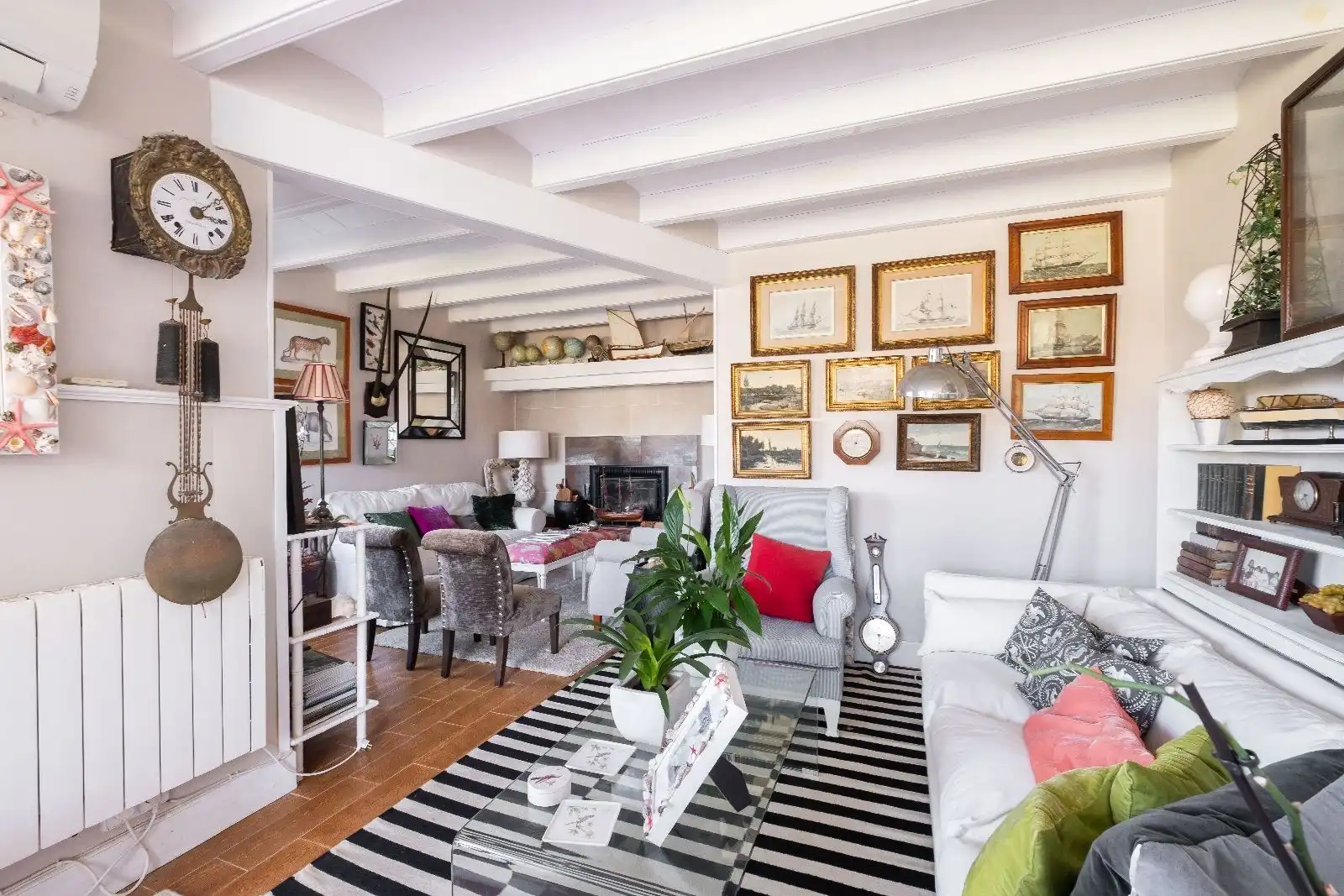 Sala d'estar de Casa o xalet en venda en Pollença amb Aire condicionat, Calefacció i Jardí privat