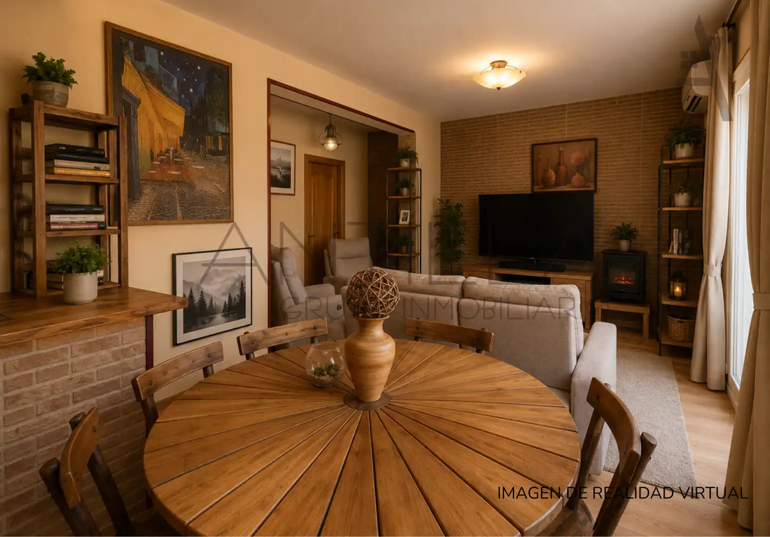 Dining room of Flat for sale in Madrid  with Air Conditioner, Heating and Terrace