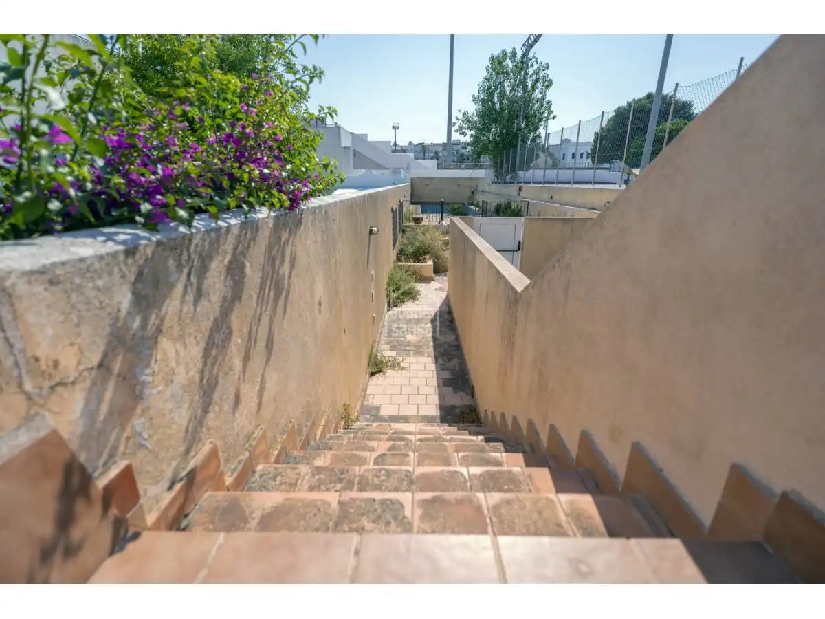 Vista exterior de Casa o chalet en venta en Maó - Mahón con Jardín privado, Terraza y Piscina