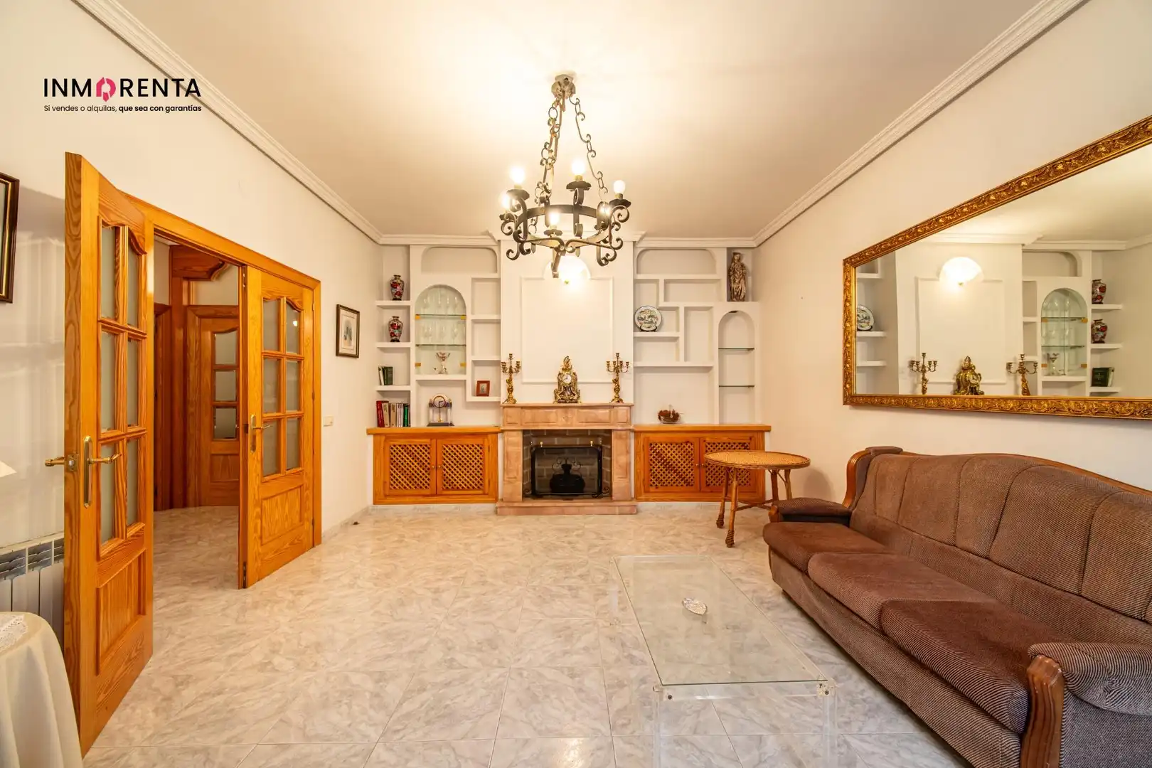 Sala de estar de Casa adosada en venta en La Mata con Calefacción, Terraza y Amueblado